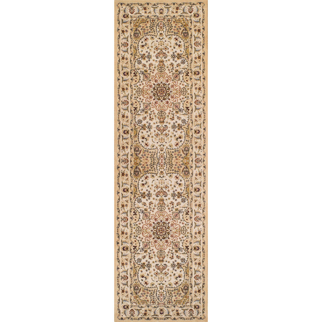 Chiedu Wool Beige Rug