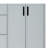 Ariel Kellie 67 Inch Double Oval Sink Bathroom Vanity With Italian Carrara Marble Countertop-105988757
