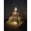 Blue Elephant 121.92cm W x 121.92cm D Indoor Canvas Triangular Play Tent-282910110