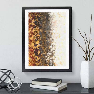 Divided Abstract - Single Picture Frame Print