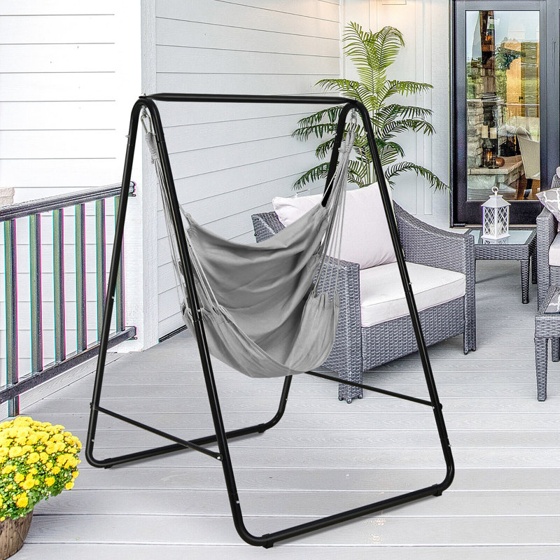 Chaise hamac Misue, gris
