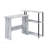 Rectangular Writing Desk With Side Shelf-39606051