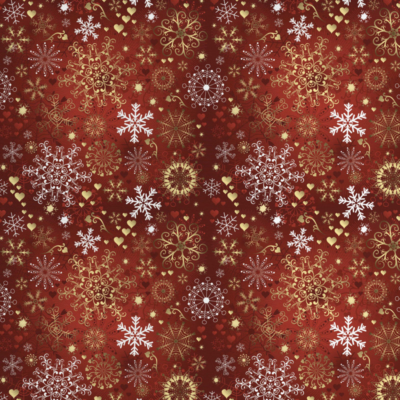 Tissu d’hiver, l 58 po x L 72 po