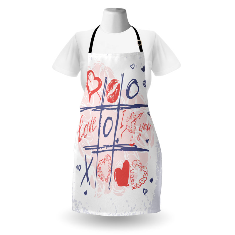 Valentine's Day No Pattern Bib Apron