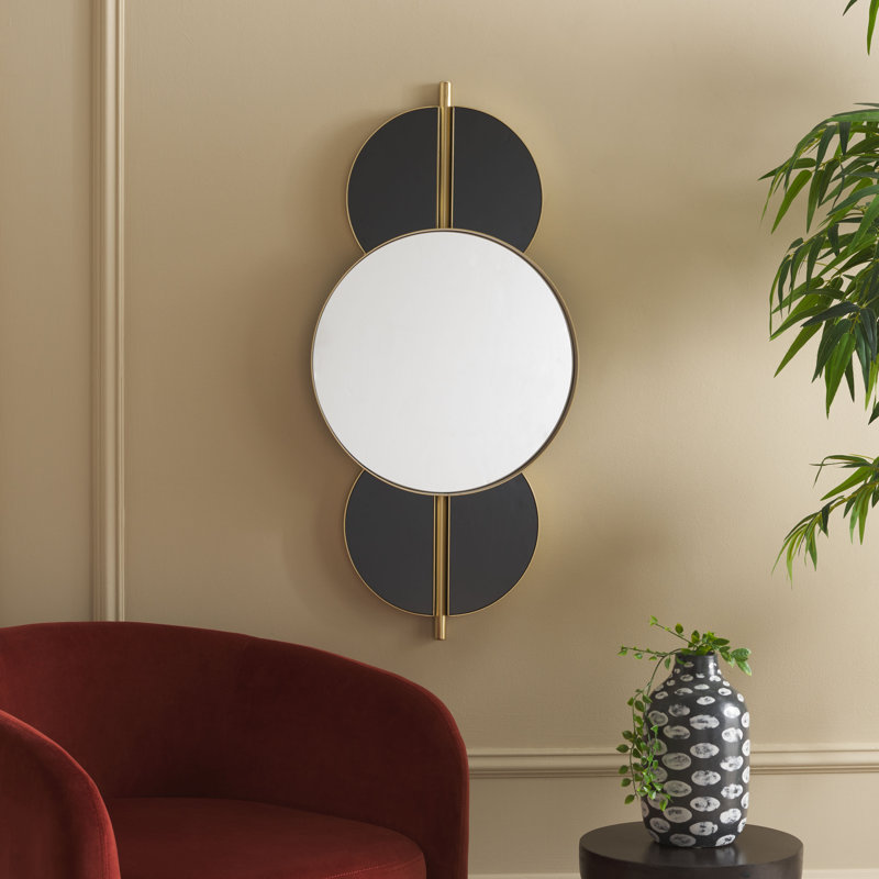 Uddevalla Iron Circle Wall Mirror