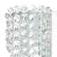Chantant 2 Light 6.5in x 23in Wall Sconce in Polished Stainless Steel with Clear Radiance Crystals