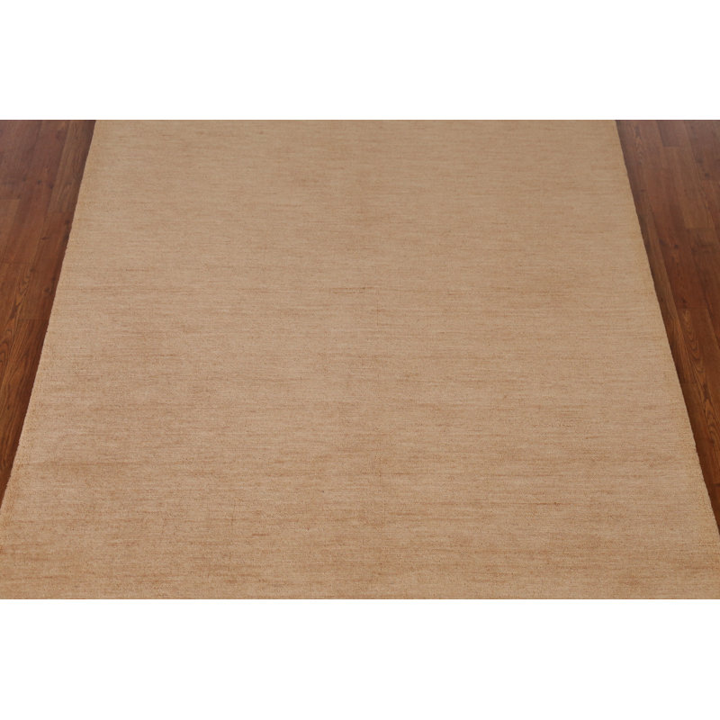 Solid Gabbeh Indian Area Rug