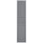 Lit double gris avec tablette supplémentaire. Optimisez votre décor. Fabriqué et contreplaqué. Assure une configuration confortable des lattes de matelas flexibles. S'adapte facilement jusqu'à 6 po. Outils d'assemblage fournis-738553967