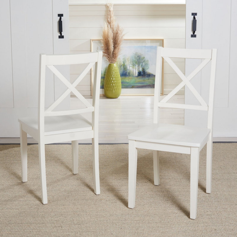 Chaise d'appoint Calline, Blanc