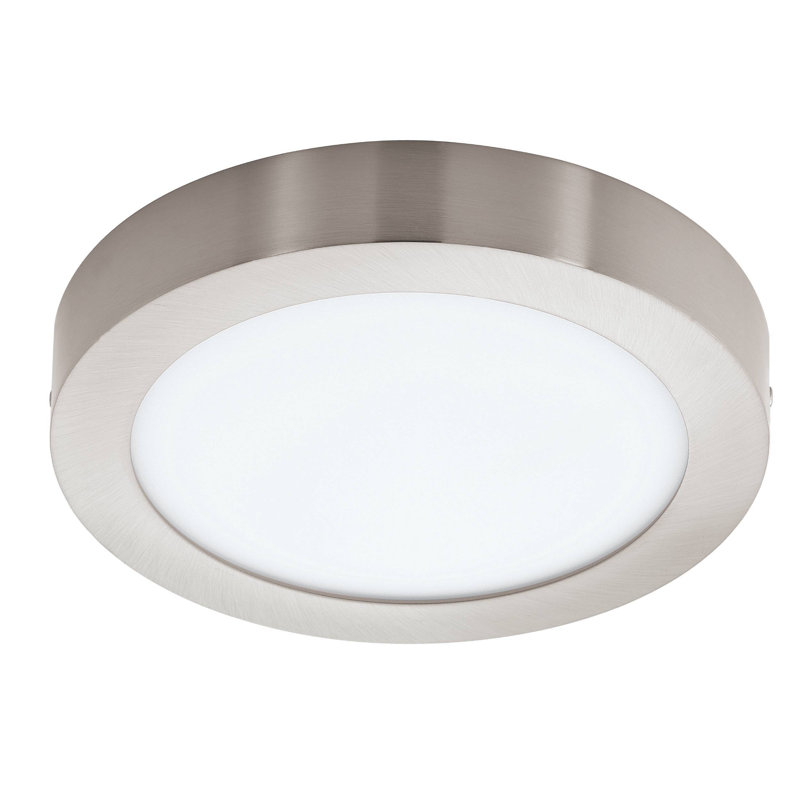 Ewgenia LED Flush Mount, Satin, 1cm H x 9cm W x 9cm D