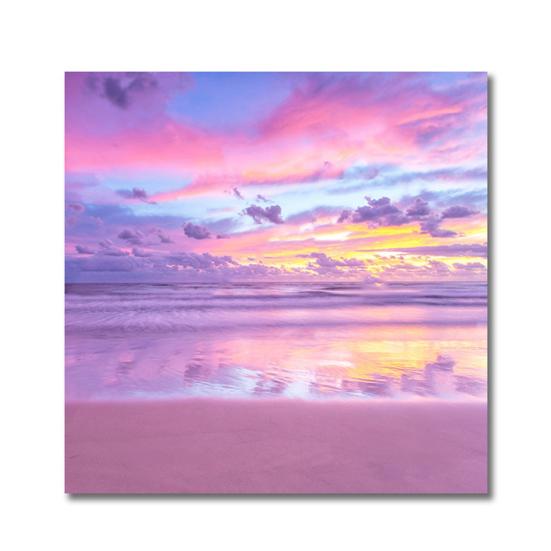 Candy Sunrise " Candy Sunrise ", Aluminum, 56" H x 56" W x 1.5" D