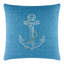 Coussin Sparkles Home Anchor | Motif nautique strass | Bourre en polyester | Lavable à la machine-2113998644-2113998643