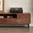 Black walnut solid wood TV cabinet-106571796