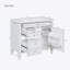 Meuble-lavabo de salle de bain avec lavabo, armoire de rangement pour salle de bain avec tiroir basculant, lavabo simple-916933547