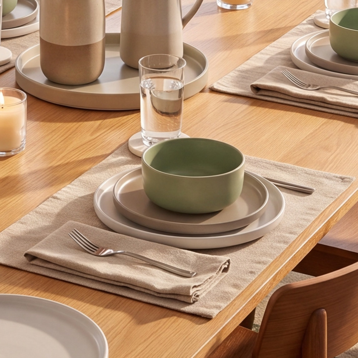 Rollo Alta 12 Stoneware Dinnerware Set