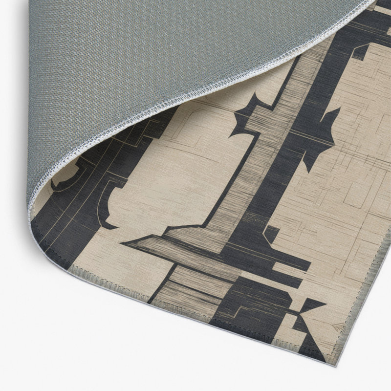 Tapis intérieur et extérieur Timeless Tribute, Rectangle 1 pi 6 po x 2 pi 6 po