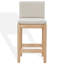 Tabouret de comptoir Carisa Boucle-907552928