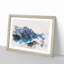 Peyto Lake in Alberta Canada - Framed Print-56851811-56851816