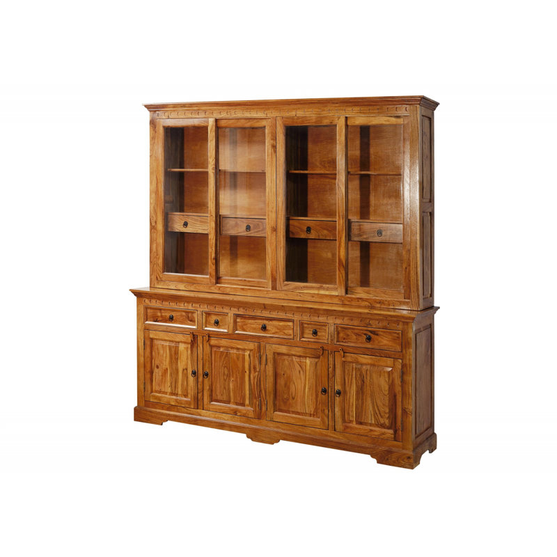 Oxford Display Cabinet, Honey
