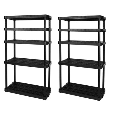 Étagère de rangement réglable à 5 tablettes Grace Living