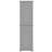 Tall Bathroom Storage Cabinet, Freestanding Storage Cabinet With Two Different Size Doors And Adjustable Shelf, Door Shelve Design, MDF Board With Painted Finish, Gray-1572507826