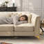 Canapé Chesterfield modulaire avec similicuir capitonné-1472249309