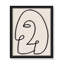 Face It II - reproduction sur toile avec cadre flottant-72377079-72377080
