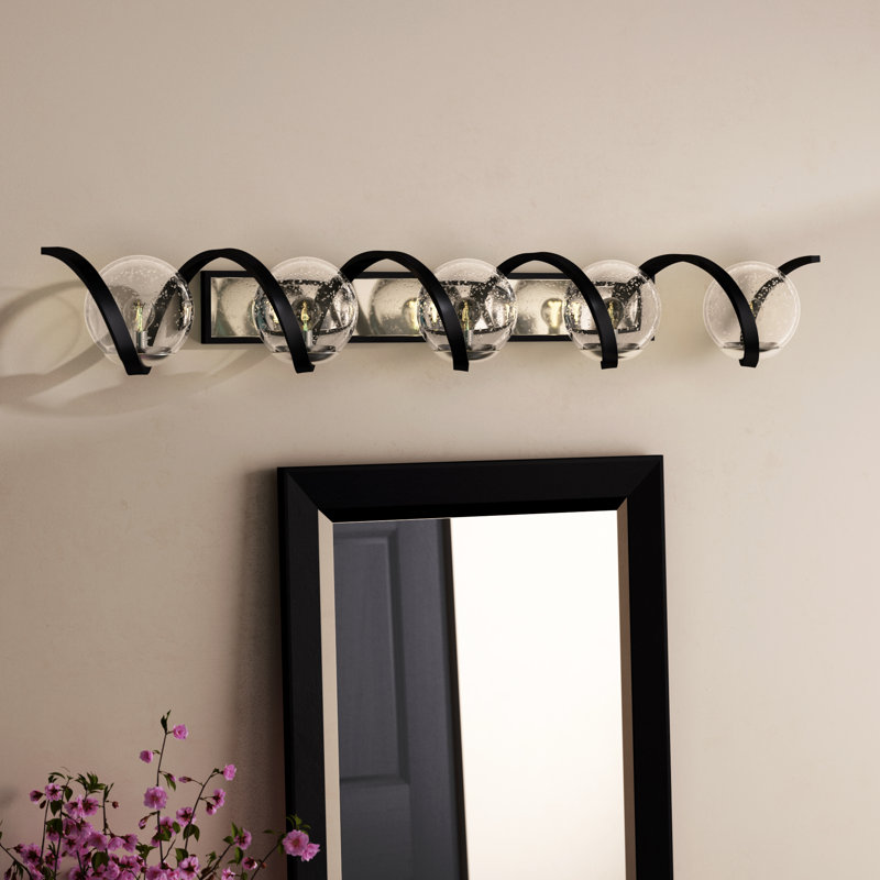 Éclairage pour salle de bain 5 lumières Mccleery