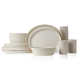 Stone by Mercer Project Katachi 16-Piece Dinnerware Set Stoneware