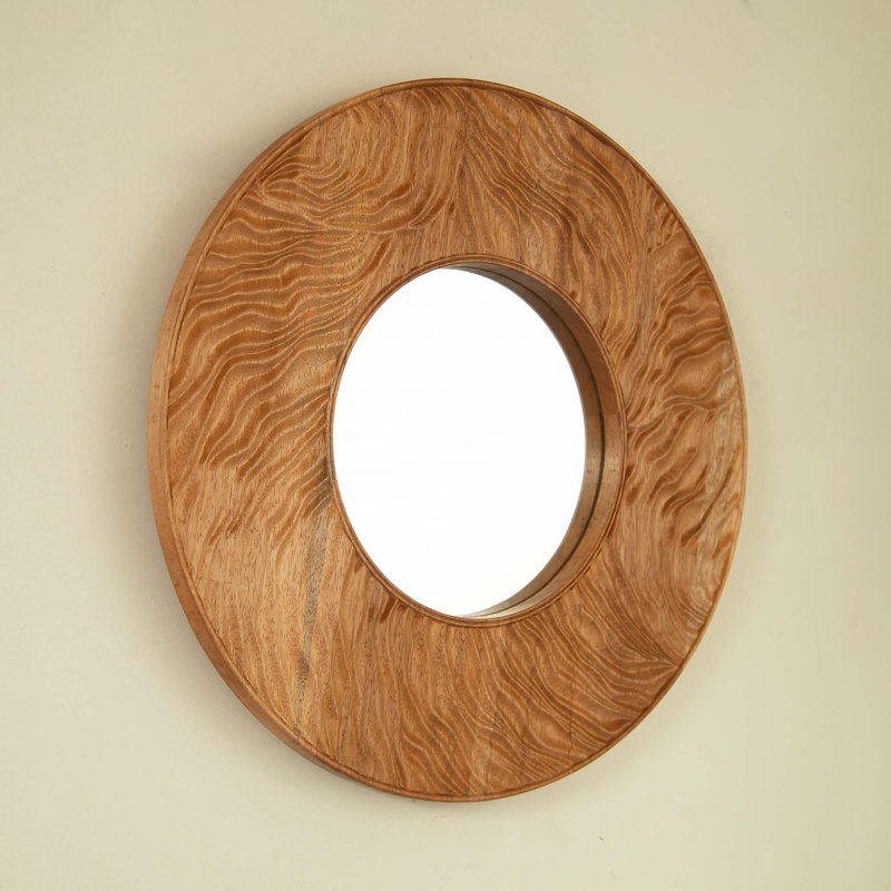 24" Wall-mounted Ring Mirror