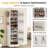 28 Pair Shoe Storage Cabinet With Adjustable Shelves-1021075266