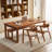 Walnut Rectangular Solid wood Butterfly Leaf  Dining Table-801882389