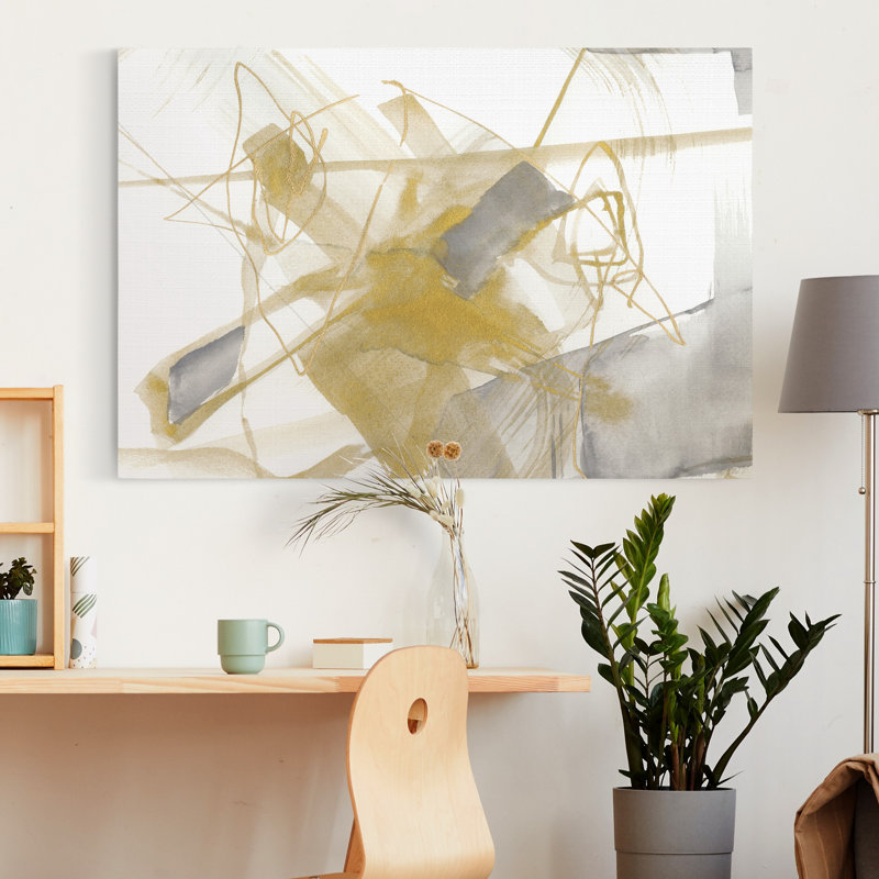 Reproduction d’art sur toile tendue « exploration V », H 12 po x l 18 po x P 1,5 po