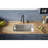 McAllister 32'' L Undermount Stainless Steel Kitchen Sink