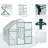6X10FT Polycarbonate Greenhouse Raised Base and Anchor Aluminum Heavy Duty Walk-in Greenhouses for Outdoor Backyard in All Season-118112218