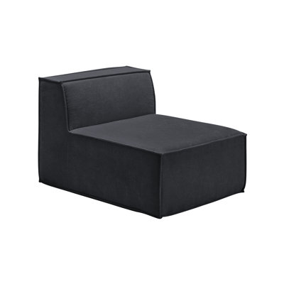 Canapé modulaire avec repose-pieds réversible Ezra