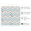 «Abstract Sweet Dreams Chevron Stripes II», reproduction d'art moderne sans cadre-1446456594
