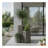 Hexagon Column Planter, Modern Aluminum Garden Planter with Drainage - Grey Brown Small Outdoor Decorative Planter-1183025086-1183023169