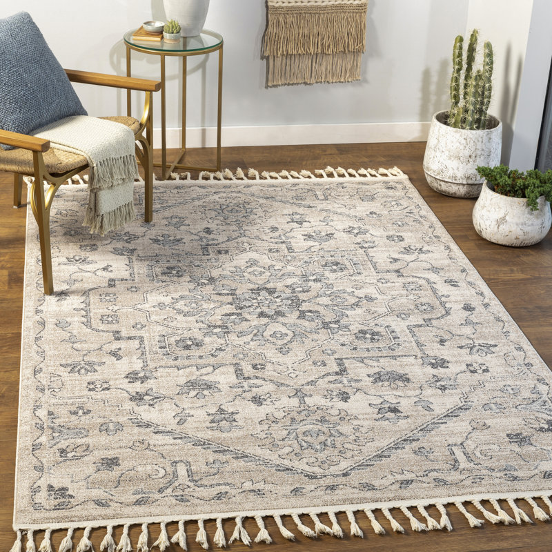 Oriental Indoor Rug, Rectangle 5'3" x 7'3"