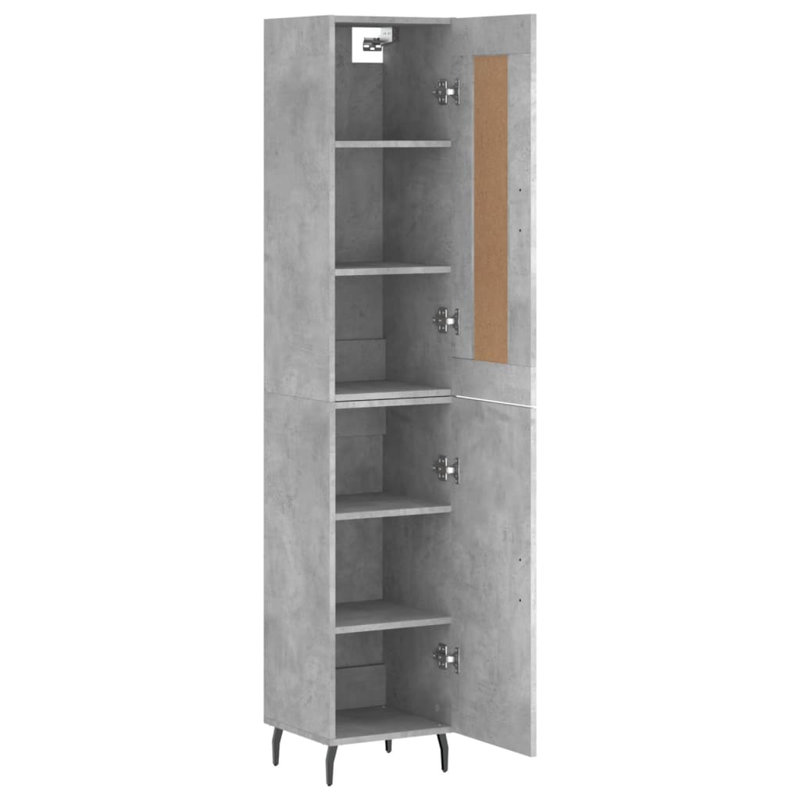 Devondra 34.5cm Sideboard, Concrete Grey