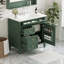 Meuble-lavabo moderne avec lavabo supérieur, 2 tiroirs et un tiroir basculant-430629545