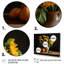 «Golden Sunflower Still Life I», reproduction sur toile-91282074-91282077