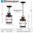12.25'' Hardwired Outdoor Hanging Light
