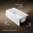 Avec 60 In. X 30 In. Alcove Bath, Left Drain-97760783-101380040