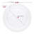 Clear Economy Round Plastic Dinnerware Value Set - 120 Sets