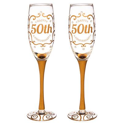 50 oz Anniversary Flûte en verre