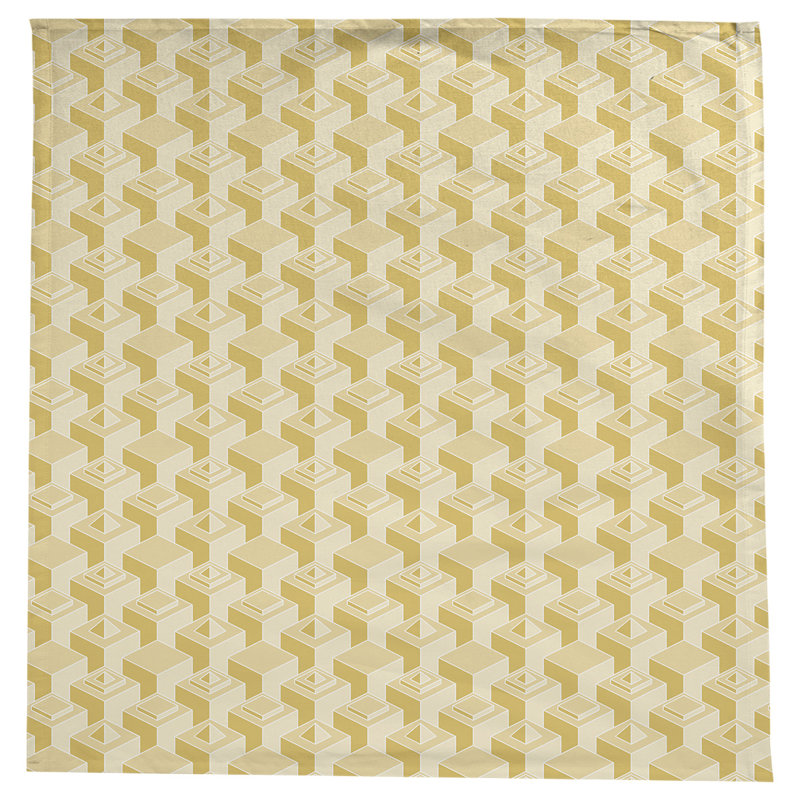 Nappe de gratte-ciels classiques, Jaune