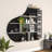 5 Piece Piano Wood Wall Shelf With Lights