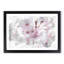A Pretty Pink Cherry Blossom Tree in Abstract - Picture Frame Painting Print on MDF-55629006-55629003