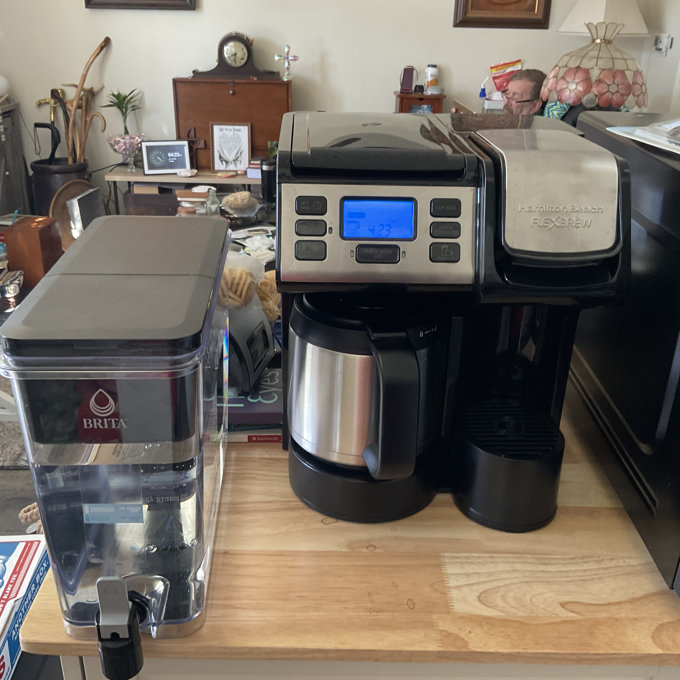 Hamilton Beach Flexbrew Trio Coffee Maker With 12 Cup Stainless